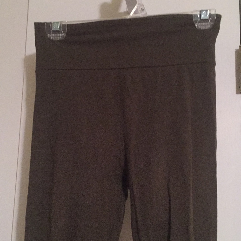 Dark green leggings